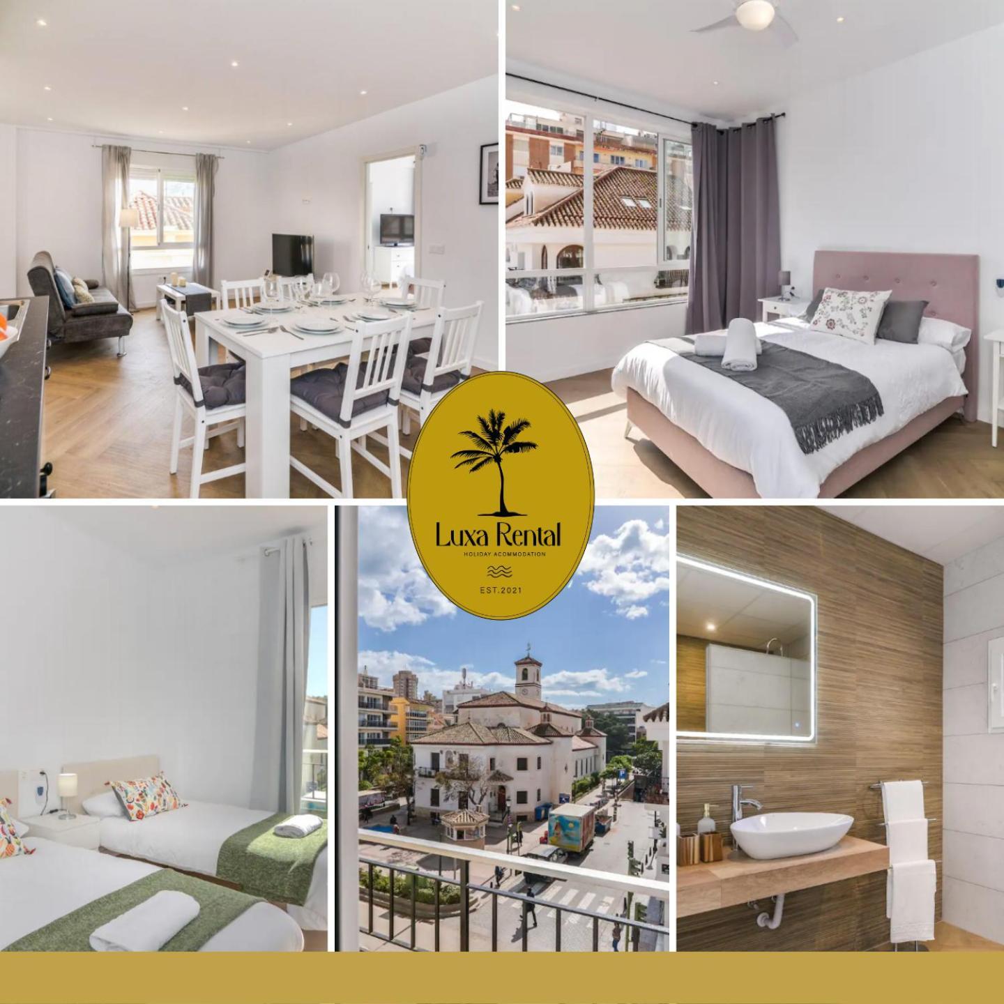 Апартаменты Lxr Bellavista 3Hab. Next To Sea Фуэнхирола Экстерьер фото